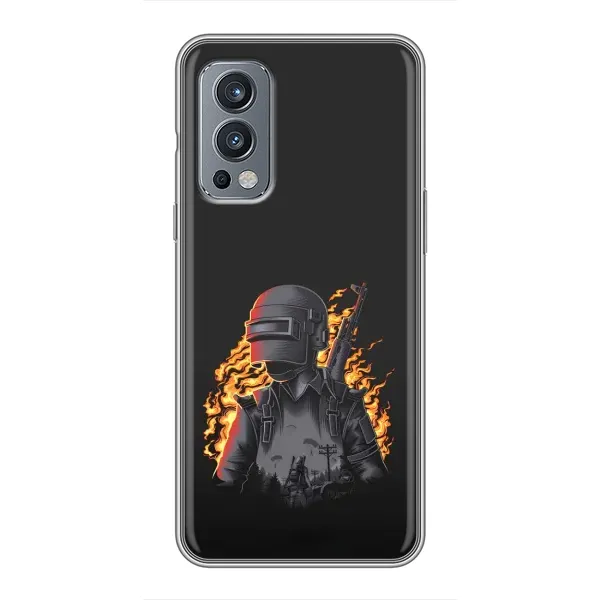 Чехол с рисунком «В огне» для OnePlus Nord 2 Чехол с рисунком «В огне» для OnePlus Nord 2
