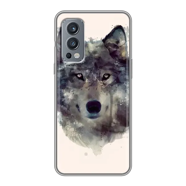 Чехол с рисунком «Волк» для OnePlus Nord 2 Чехол с рисунком «Волк» для OnePlus Nord 2