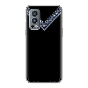 Силиконовый Чехол на OnePlus Nord 2 (Воротник вышиванки)