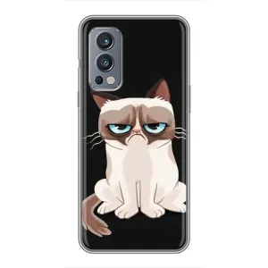 Чехол на тематику: Коты для OnePlus Nord 2 (Взгляд кота)