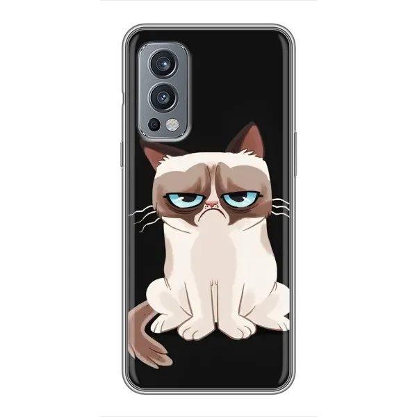Чехол с рисунком «Взгляд кота» для OnePlus Nord 2 Чехол с рисунком «Взгляд кота» для OnePlus Nord 2