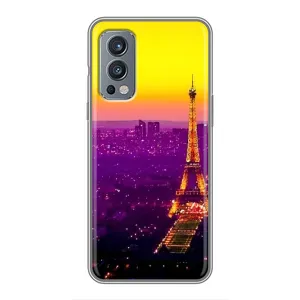 Чохол Ейфелева Вежа на OnePlus Nord 2 (Яскрава башня)