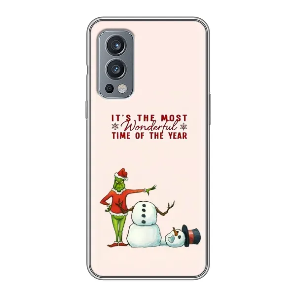 Чехол с рисунком «Злой Гринч» для OnePlus Nord 2 Чехол с рисунком «Злой Гринч» для OnePlus Nord 2