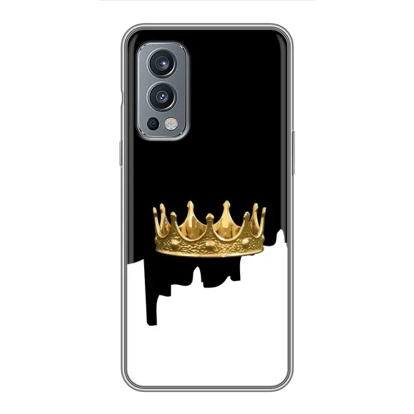 Чехол с рисунком «Золотая корона» для OnePlus Nord 2 Чехол с рисунком «Золотая корона» для OnePlus Nord 2