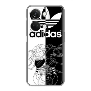 Чохол с стилі "Адідас" для ВанПлас Норд 3 5G (Adidas шнурки)