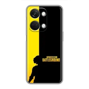 Чохол (TPU) з картинкою "Лого Пабг" на ВанПлас Норд 3 5G (Battlegrounds)