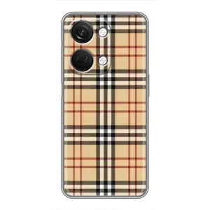Чехол с Брендами одежды на ВанПлас Норд 3 5g (Burberry стиль)