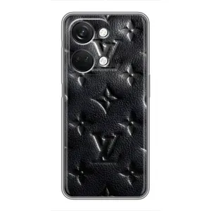 Текстурный Чехол Louis Vuitton для ВанПлас Норд 3 5g (Черный ЛВ)
