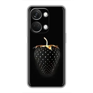 Чехол с изображением вкусной еды для OnePlus Nord 3 5G (Чёрная клубника)