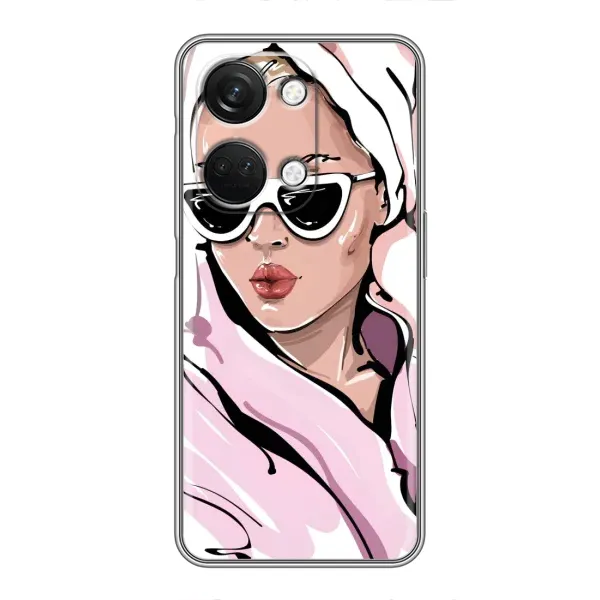 Чехол с рисунком «Девушка в халате» для OnePlus Nord 3 5G Чехол с рисунком «Девушка в халате» для OnePlus Nord 3 5G