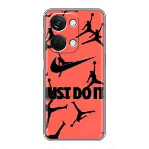 Силиконовый Чехол Nike Air Jordan на ВанПлас Норд 3 5g (Just Do It)