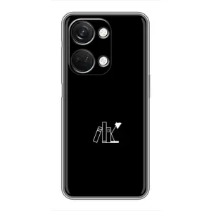 Чехол с картинками на черном фоне для OnePlus Nord 3 5G (Книжки)