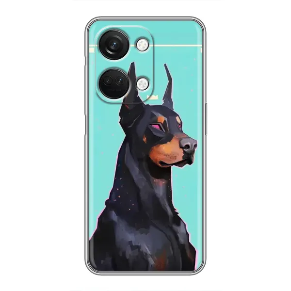 Чехол с рисунком «Король доберман» для OnePlus Nord 3 5G Чехол с рисунком «Король доберман» для OnePlus Nord 3 5G