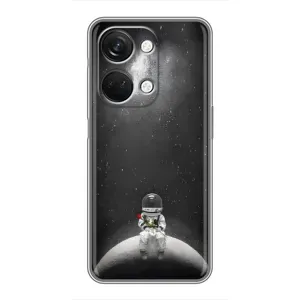 Силиконовый Чехол с принтом "Космонавты" на OnePlus Nord 3 5G (Космонавт романтик)