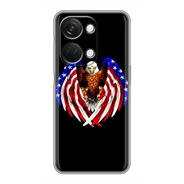 Чехол с рисунком «Крылья США» для OnePlus Nord 3 5G Чехол с рисунком «Крылья США» для OnePlus Nord 3 5G