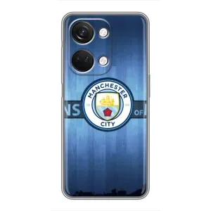 Силиконовые Чехлы принт Футбол на OnePlus Nord 3 5G (ManCity)