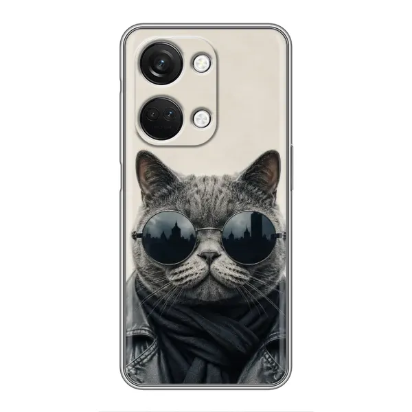 Чехол с рисунком «Модный кот» для OnePlus Nord 3 5G Чехол с рисунком «Модный кот» для OnePlus Nord 3 5G
