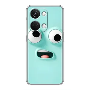Силиконовые Чехлы (смешные стикеры) для OnePlus Nord 3 5G (Забавное мятное лицо)