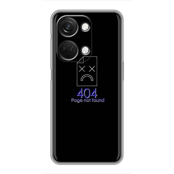 Чехол с рисунком «Ошибка 404» для OnePlus Nord 3 5G Чехол с рисунком «Ошибка 404» для OnePlus Nord 3 5G