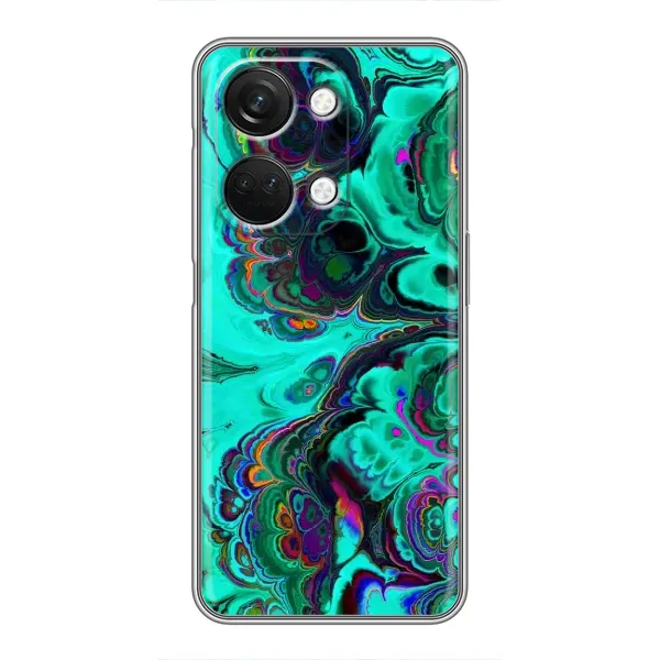 Чехол с рисунком «Салатный мрамор» для OnePlus Nord 3 5G Чехол с рисунком «Салатный мрамор» для OnePlus Nord 3 5G