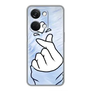 Чехлы (Знак сердечка) на OnePlus Nord 3 5G (Сердечка знак)