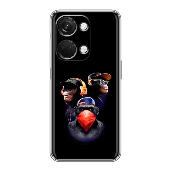 Чехол с рисунком «Три обезьяны» для OnePlus Nord 3 5G Чехол с рисунком «Три обезьяны» для OnePlus Nord 3 5G