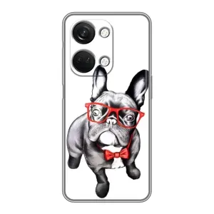 Бампер для OnePlus Nord 3 5G с картинкой "Песики" (В очках)