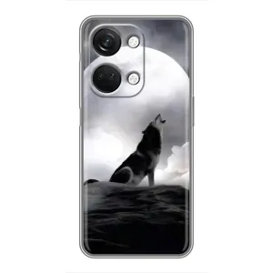Чехол с Волком на OnePlus Nord 3 5G (Волк и луна)