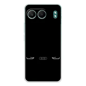 Силіконовий бампер з картинкою машини на OnePlus Nord 4 (Сілует Audi)