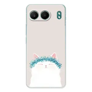 Чехол на тематику: Коты для OnePlus Nord 4 (Белый котик)