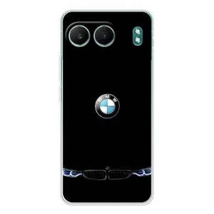 Силіконовий бампер з картинкою машини на OnePlus Nord 4 (Чорний BMW)