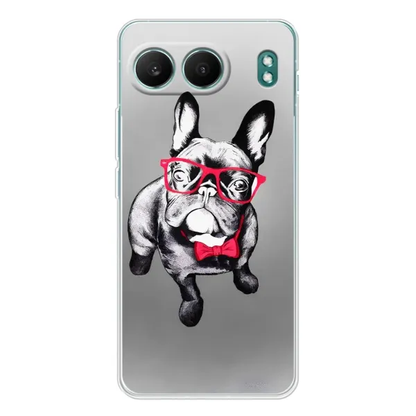 Чехол с рисунком «Бульдог в очках» для OnePlus Nord 4 Чехол с рисунком «Бульдог в очках» для OnePlus Nord 4