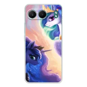 Чехол Unicorn на OnePlus Nord 4 (Единорожки на тучках)