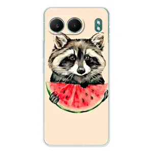 Силиконовый Чехол с Енотами на OnePlus Nord 4 (Енот)