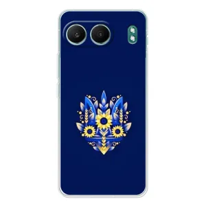 Чохол з картинкою (Патріотичний ГЕРБ) на OnePlus Nord 4 (Герб в квітах)