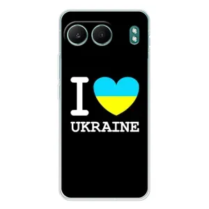 Чехол с Украинской символикой на ВанПлас Норд 4 (I Love Ukraine)