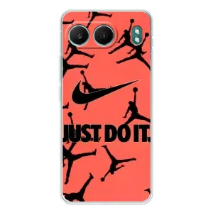 Силіконовый Чохол Nike Air Jordan на ВанПлас Норд 4 (Just Do It)