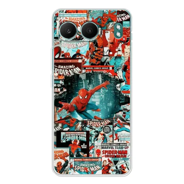 Чехол с рисунком «Комиксы Человек Паук» для OnePlus Nord 4 Чехол с рисунком «Комиксы Человек Паук» для OnePlus Nord 4