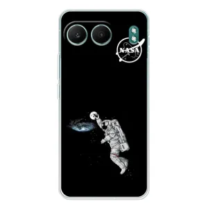 Силиконовый бампер с принтом "Наса" на OnePlus Nord 4 (Космонавт баскетболист)