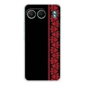Силіконовый Чохол на OnePlus Nord 4 (Червона вишиванка)