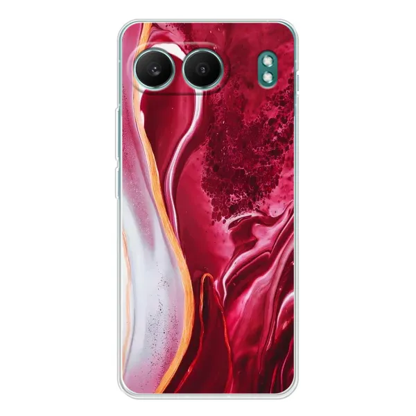 Чехол с рисунком «Красный мрамор» для OnePlus Nord 4 Чехол с рисунком «Красный мрамор» для OnePlus Nord 4