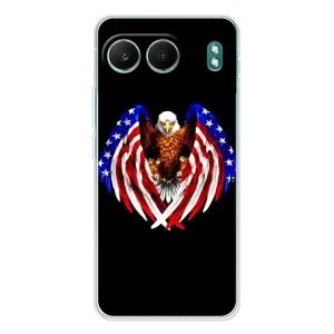 Чехол Флаг USA для OnePlus Nord 4 (Крылья США)