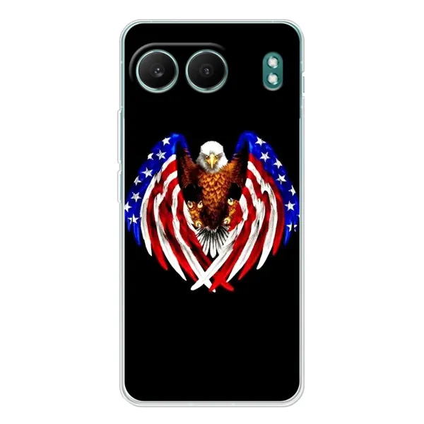 Чехол с рисунком «Крылья США» для OnePlus Nord 4 Чехол с рисунком «Крылья США» для OnePlus Nord 4
