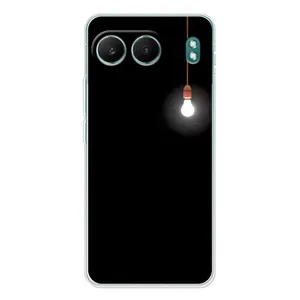 Чохол з картинками на чорному фоні для OnePlus Nord 4 (Лампочка)