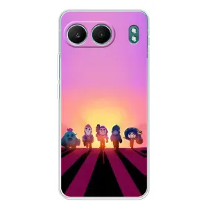 Силіконовый Чохол на OnePlus Nord 4 з картинкою Brawl Stars (Персонажі на заході сонця)