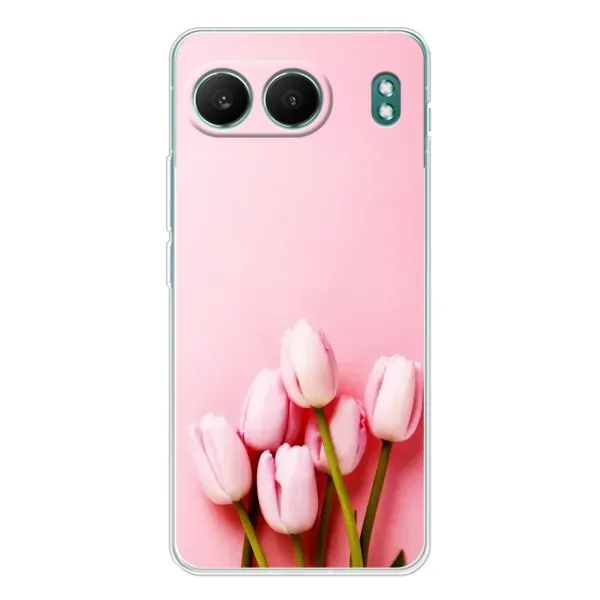 Чехол с рисунком «Розовые тюльпаны» для OnePlus Nord 4 Чехол с рисунком «Розовые тюльпаны» для OnePlus Nord 4