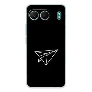 Чохол з картинками на чорному фоні для OnePlus Nord 4 (Літак)
