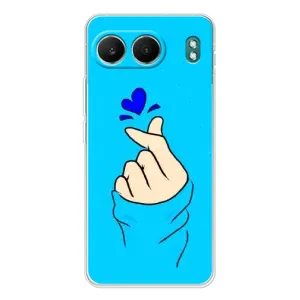 Чохол (Знак сердечка) для OnePlus Nord 4 (Сердечко на синоьому)