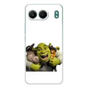 Друкований чохол з принтом Шрек для OnePlus Nord 4 (Шрек осел і кіт)