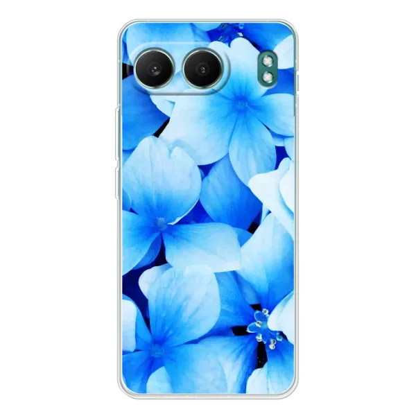 Чехол с рисунком «Синие цветы» для OnePlus Nord 4 Чехол с рисунком «Синие цветы» для OnePlus Nord 4